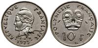 Polinezja Francuska, 10 franków, 1973