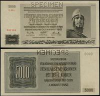 5.000 koron 24.02.1944, seria 09A, numeracja 067