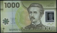 1.000 pesos 2012, seria BE, numeracja 00760467, 