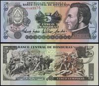 Honduras, 5 lempiras, 25.02.1993