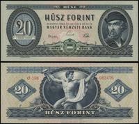 20 forintów 12.10.1962, seria C 198, numeracja 0