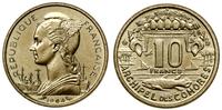 10 franków 1964, Paryż, brązal, pięknie zachowan