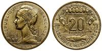 20 franków 1964, Paryż, brązal, wyśmienita monet
