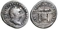 denar 80, Rzym, Aw: Głowa cesarza w wieńcu lauro