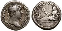 denar 136, Rzym, Aw: Głowa cesarza w prawo, HADR