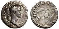 denar 97, Rzym, Aw: Popiersie cesarza w wieńcu l