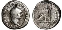 denar 79, Rzym, Aw: Głowa cesarza w prawo, IMP T