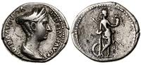 denar 128-137, Rzym, Aw: Popiersie cesarzowej w 