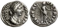 denar 161-176, Rzym, Aw: Popiersie cesarzowej w 