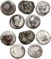 lot 5 x denar, Trajan, Marek Aureliusz, Karakall