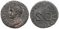 as 21-22, Rzym, Aw: Głowa Drususa w lewo, DRVSVS