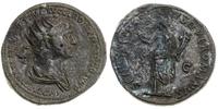 dupondius 114-116, Rzym, Aw: Popiersie cesarza w