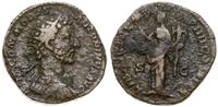 dupondius 180, Rzym, Aw: Głowa cesarza w koronie