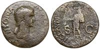 dupondius 41-42, Rzym, Aw: Popiersie cesarzowej 