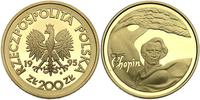 200 złotych 1995, Warszawa, FRYDERYK CHOPIN, zło