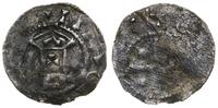 naśladownictwo denara 1002–1024, Aw: Kapliczka z