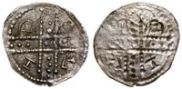 denar ok. 1185/90–1201, Wrocław, Aw: W 4 polach 