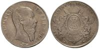 peso 1866, San Luis Potosi, głowa Maximiliana, s