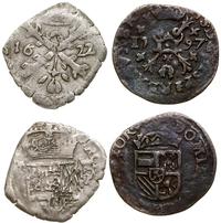 Niderlandy hiszpańskie, zestaw 2 monet