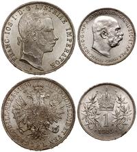 zestaw 2 monet, w skład zestawu wchodzi 1 floren