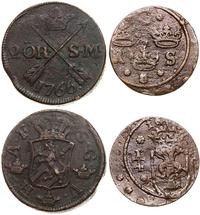 zestaw 2 monet, w skład zestawu wchodzi 2 öre 17