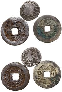 zestaw 3 monet, w skład zestawu wchodzą dwie mon