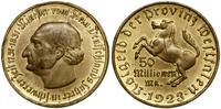 50.000.000 marek 1923, tombak złocony, 44.6 mm, 