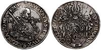 talar 1583, Drezno, Aw: Popiersie władcy z dwurę