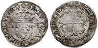douzain 1576 G, Poitiers, srebro, 2.05 g, Duples