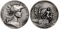 medal nagrodowy XIX/XX w., Aw: Popiersie personi