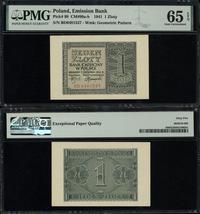 1 złoty 1.08.1941, seria BD, numeracja 6481537, 