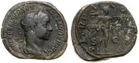 sestercja 226, Rzym, Aw: Głowa cesarza w wieńcu 