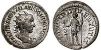 antoninian 251, Rzym, Aw: Popiersie cesarza w ko