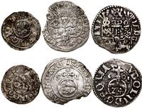 zestaw 3 monet niemieckich, grosz 1591 Schleswig