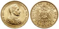 20 marek 1913 A, Berlin, popiersie cesarza w mun