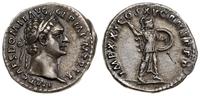 denar 90-91, Rzym, Aw: Głowa cesarza w wieńcu la