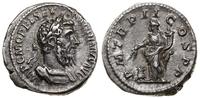 denar 218, Rzym, Aw: Popiersie cesarza w wieńcu 
