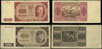 zestaw: 100 i 500 złotych 1.07.1948, seria IY, n