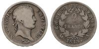 2 franki 1813, Paryż / A, rzadkie srebro  9.59 g