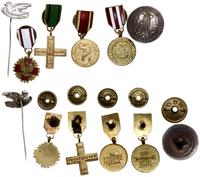Polska, zestaw 4 miniatur i 2 odznak