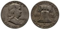 1/2 dolara 1952, Filadelfia, "Franklin", srebro 
