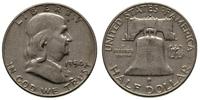 1/2 dolara 1954/D, Denver, "Franklin", srebro 12