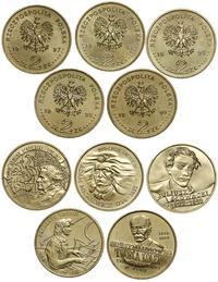 Polska, zestaw: 5 x 2 złote