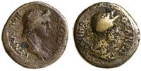 brąz 40–60 AD, Aw: Głowa Romy w prawo, legenda, 