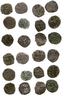 zestaw 12 denarów jagiellońskich, miedź, razem 1