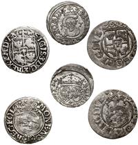 zestaw 3 monet, półtorak 1620, półtorak 1635 (Kr