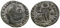 follis 311, Nicomedia, Aw: Głowa cesarza w prawo