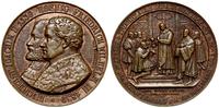 Niemcy, kopia medalu wybitego z okazji 300-lecia reformacji w Brandenburgii, 1839 (oryginał)
