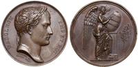 Francja, medal na pamiątkę bitew pod Marengo (Piemont) i Frydlandem (koło Królewca), 1807