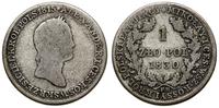 Polska, 1 złoty, 1830